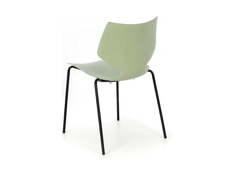 Elite, Set di 4 Sedia in polipropilene (50cm X 51cm H. 77cm)| Duzzle