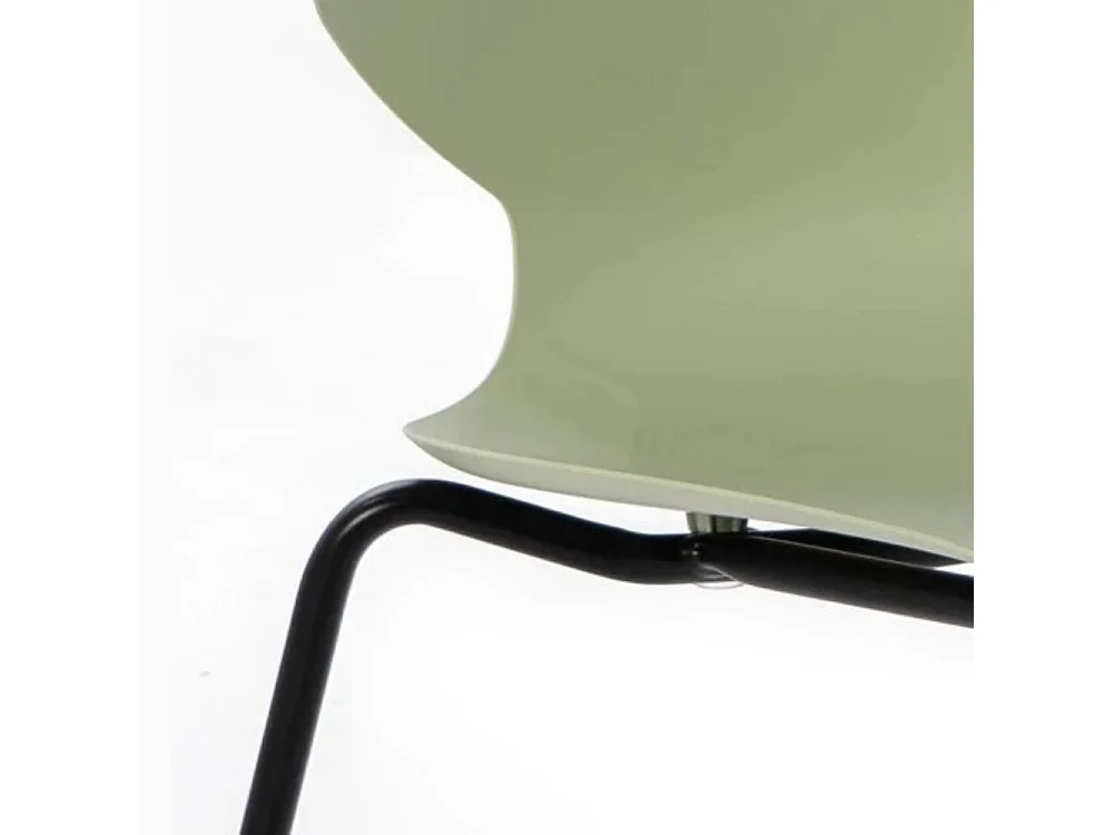 Elite, Set di 4 Sedia in polipropilene (50cm X 51cm H. 77cm)| Duzzle