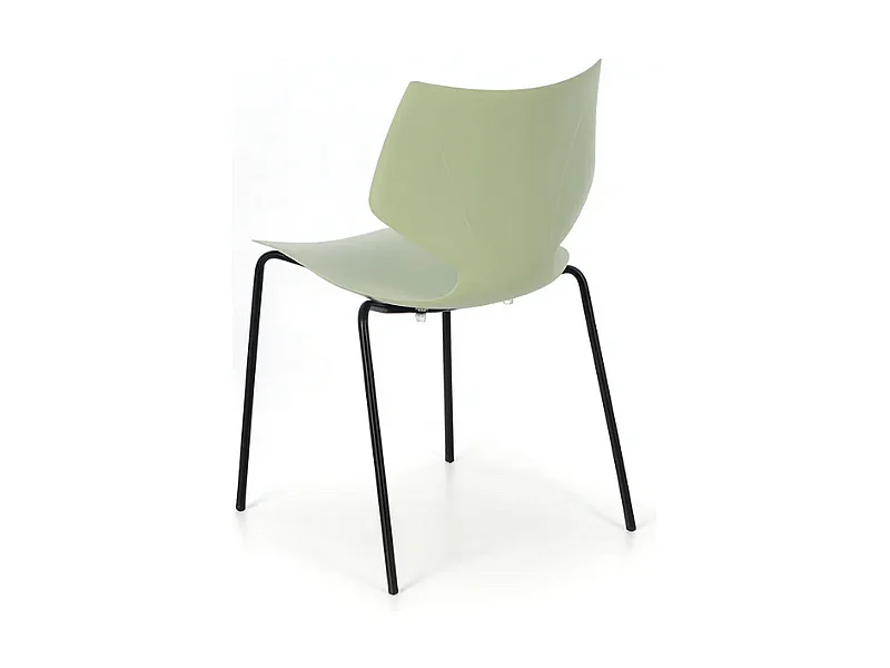 Elite, Set di 4 Sedia in polipropilene (50cm X 51cm H. 77cm)| Duzzle