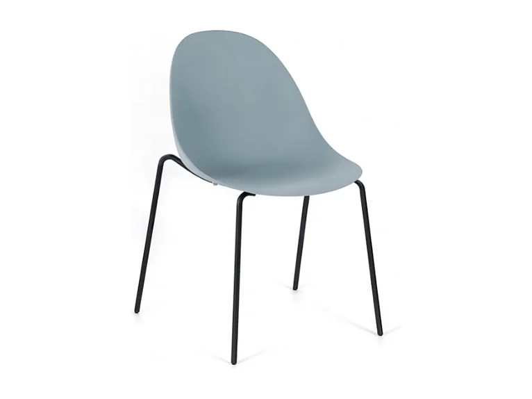 Velvet, Set di 4 Sedia in polipropilene (50cm X 51cm H. 79cm)| Duzzle