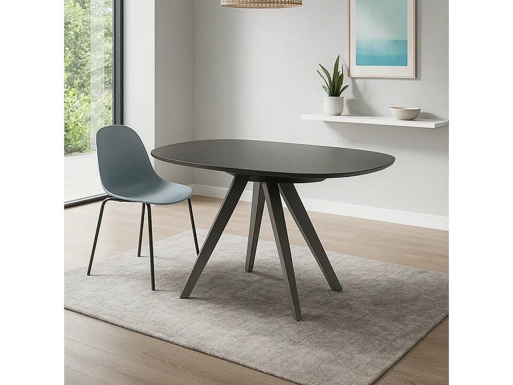 Velvet, Set di 4 Sedia in polipropilene (50cm X 51cm H. 79cm)