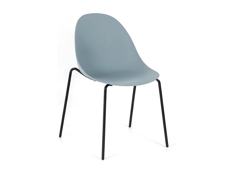 Velvet, Set di 4 Sedia in polipropilene (50cm X 51cm H. 79cm)| Duzzle