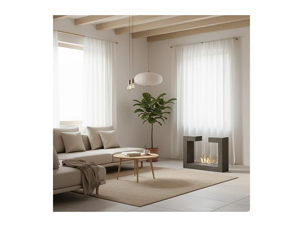 Polar,  Biocamino da terra (25cm X 78cm H. 58cm)| Duzzle