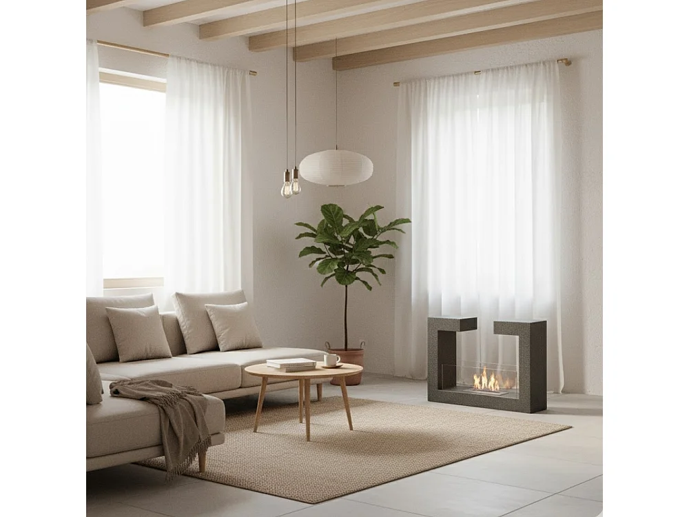 Polar,  Biocamino da terra (25cm X 78cm H. 58cm)| Duzzle