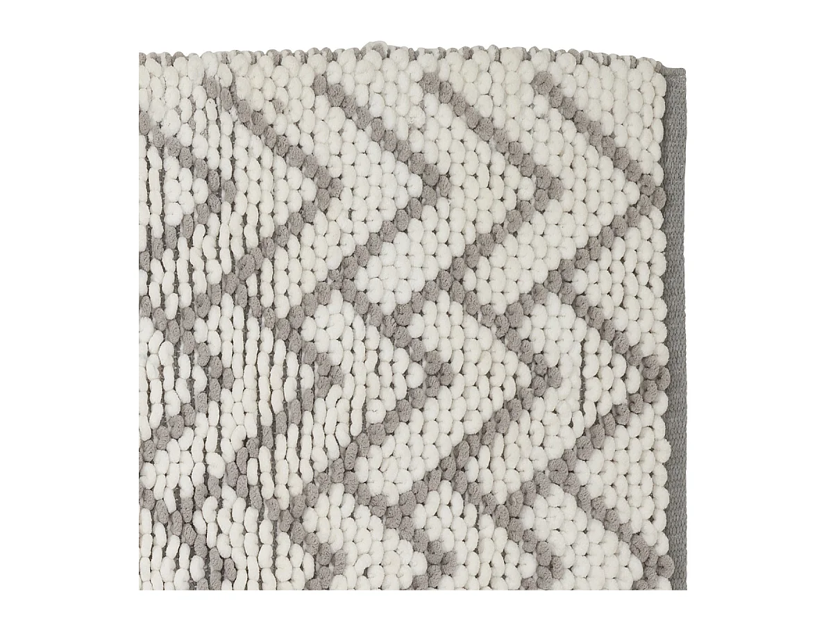 Tapis de bain déco en polycoton 50x80cm