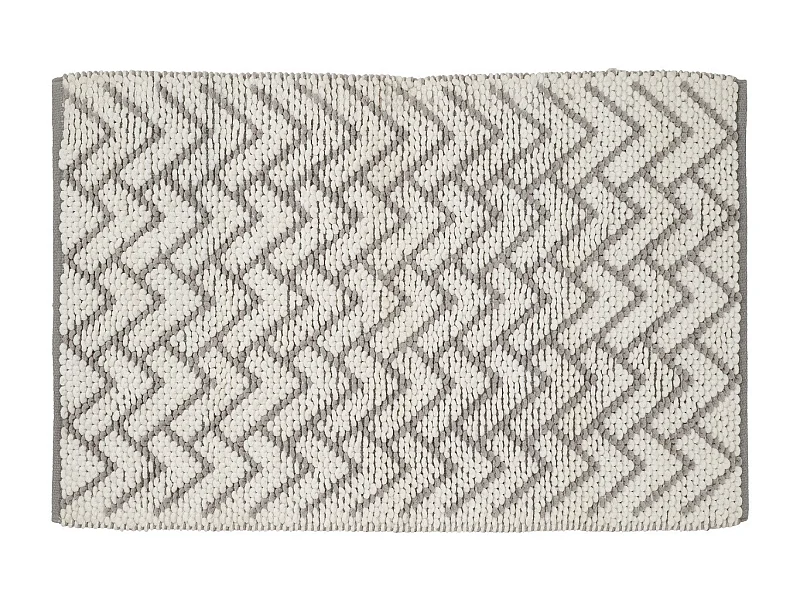 Tapis de bain déco en polycoton 50x80cm