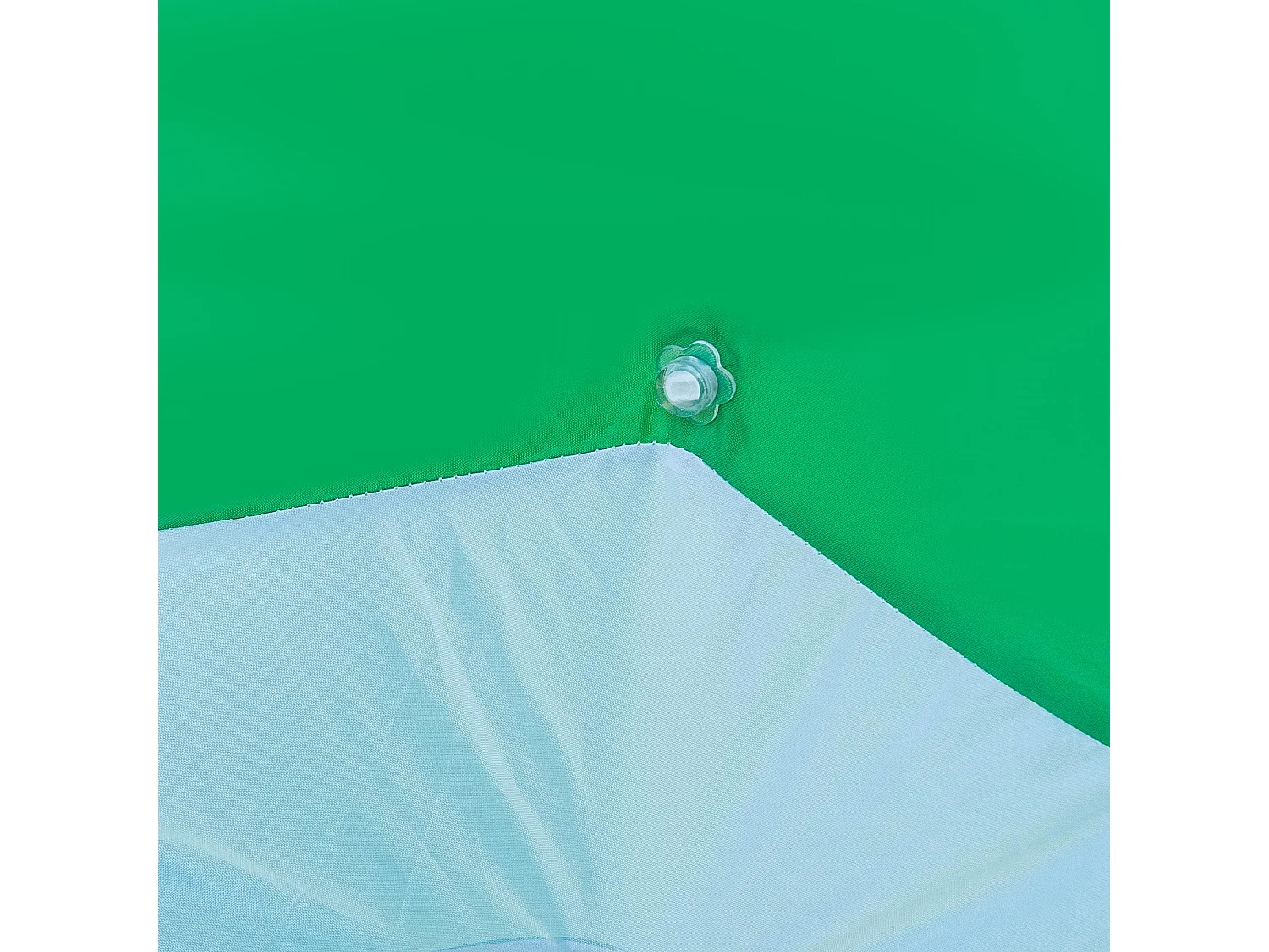 Albero di natale gonfiabile con babbo natale con 7 luci led