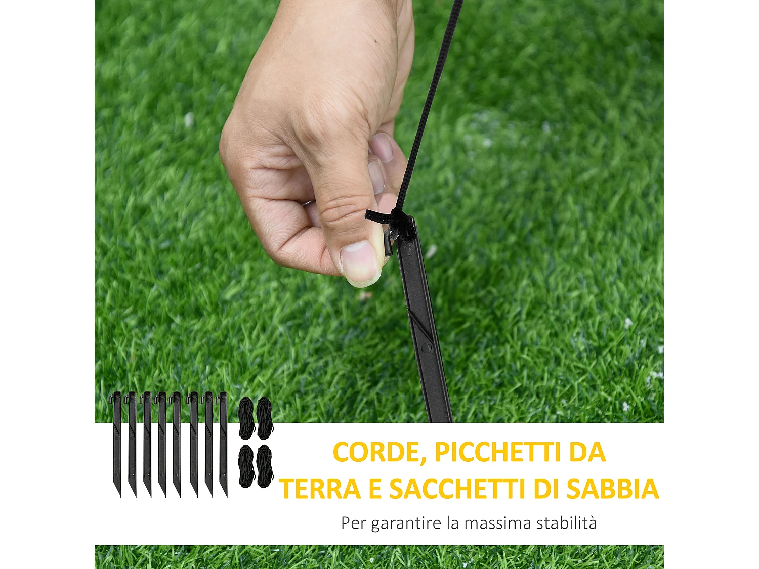 Babbo natale con slitta renna pupazzo di neve gonfiabile e luci