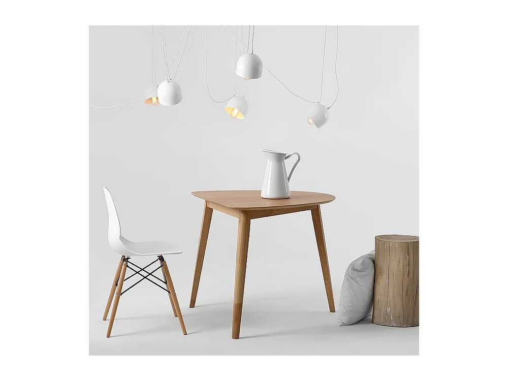 Hängelampen POPO 6, weiß, Ø 15 cm