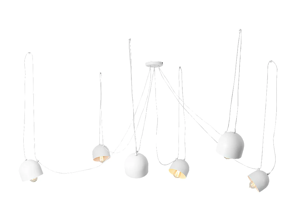 Lampe blanche Popo 6