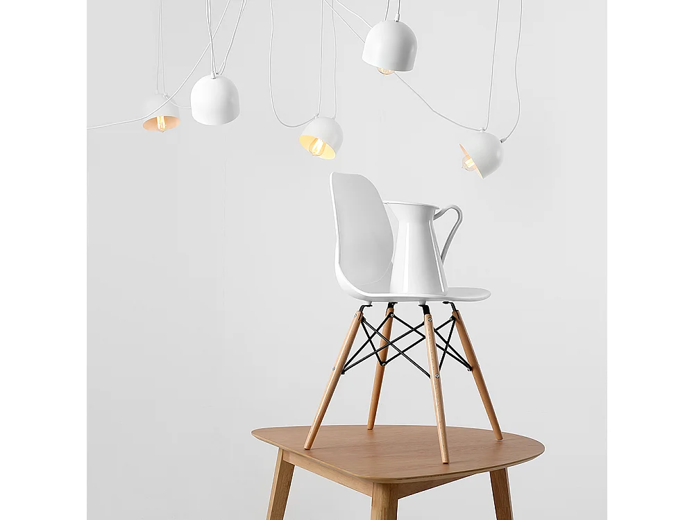 Lampe blanche Popo 6