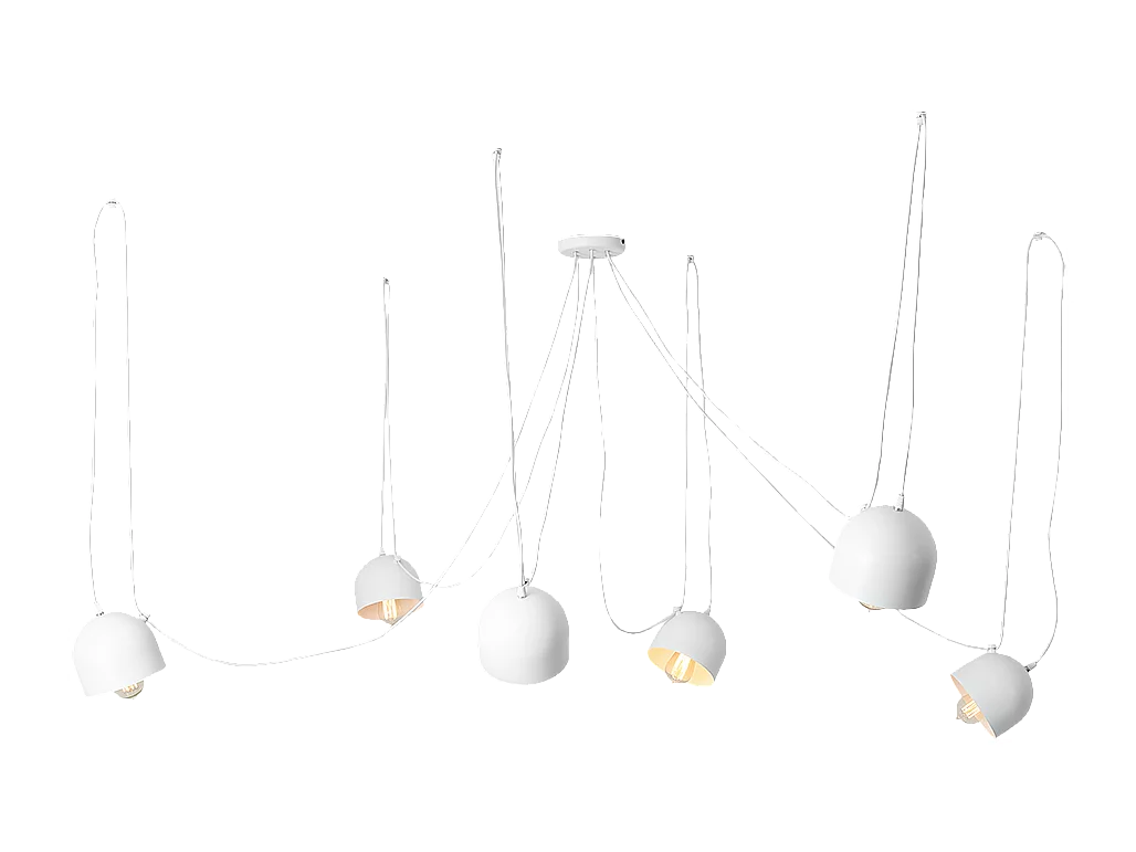 Lampe blanche Popo 6