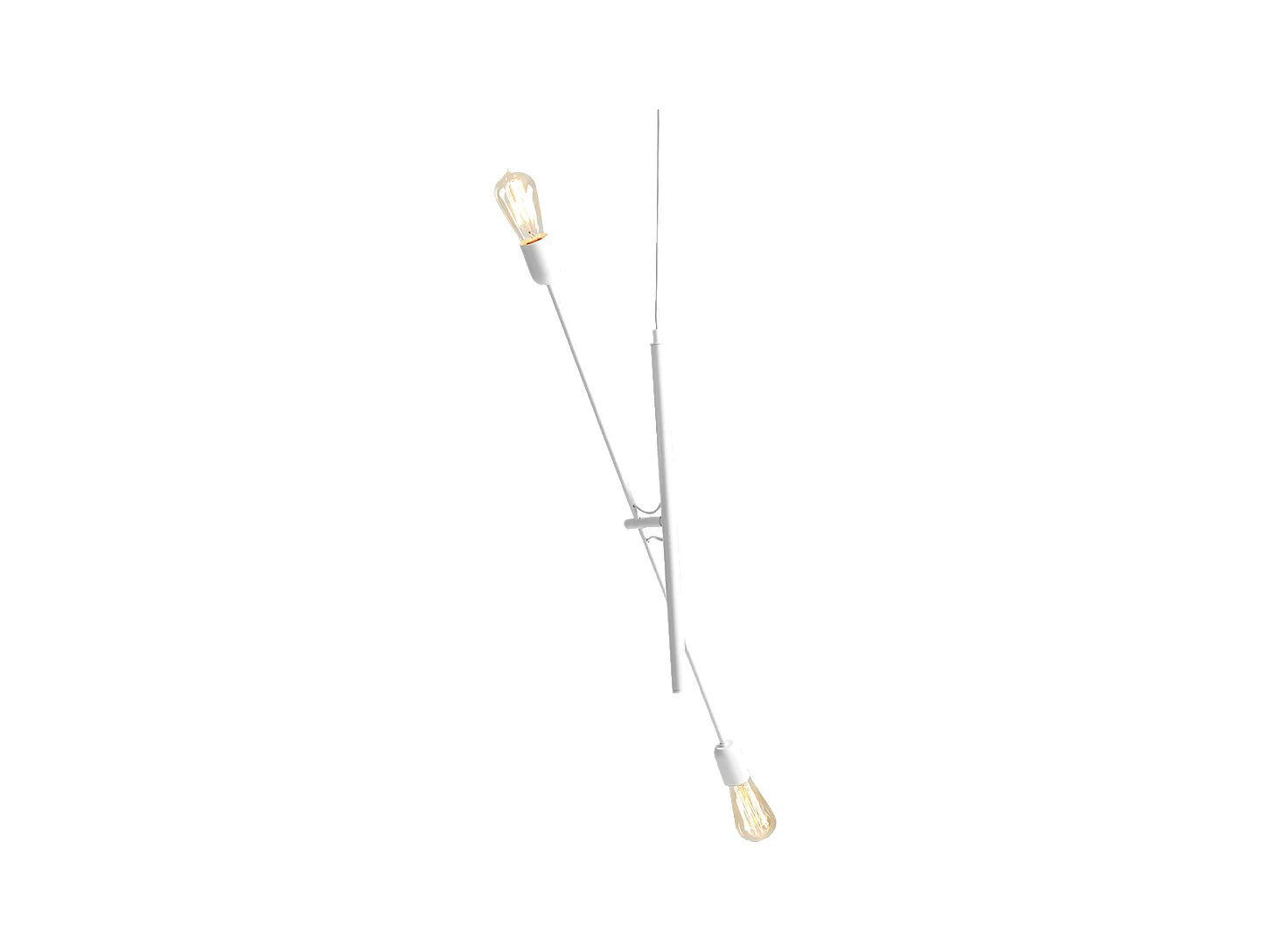 Lampe 0,9x0,5 m blanche Twigo 2