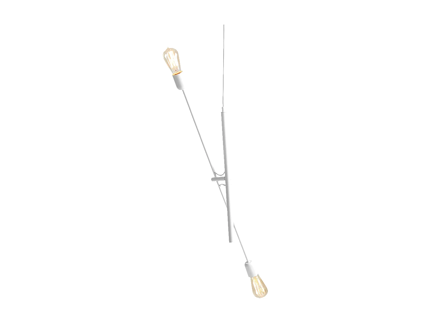 Lampe 0,9x0,5 m blanche Twigo 2