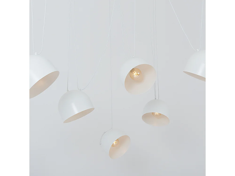 Lampe blanche Popo L 6