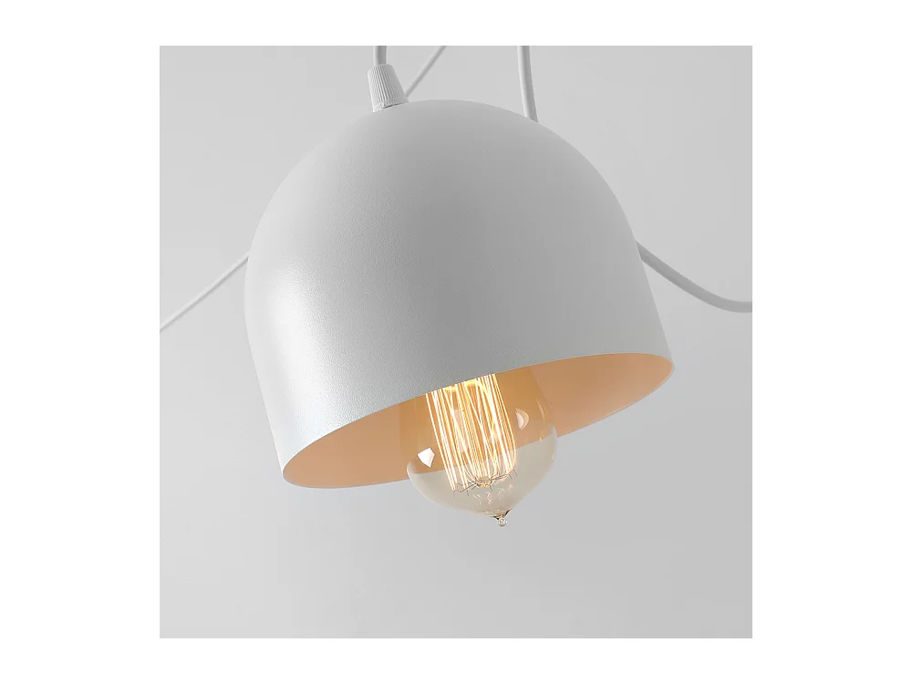 Hängelampen POPO 4, weiß, Ø 15 cm