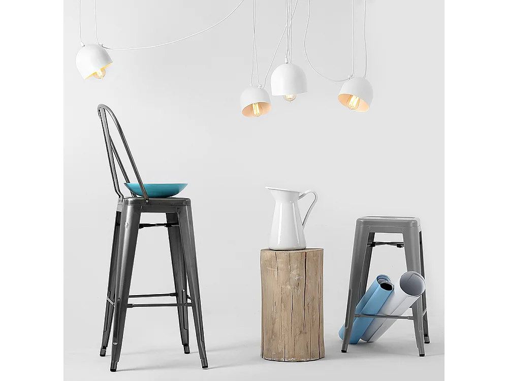 Lampe blanche POPO 4