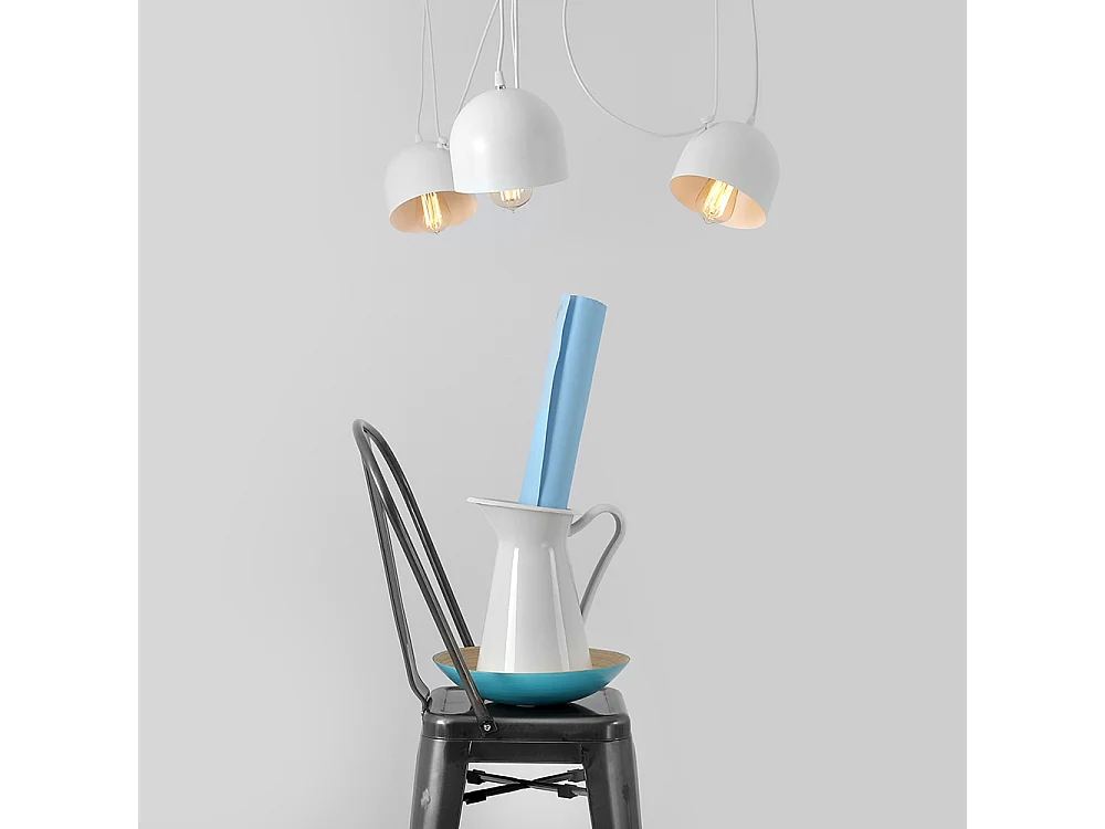 Lampe blanche POPO 4