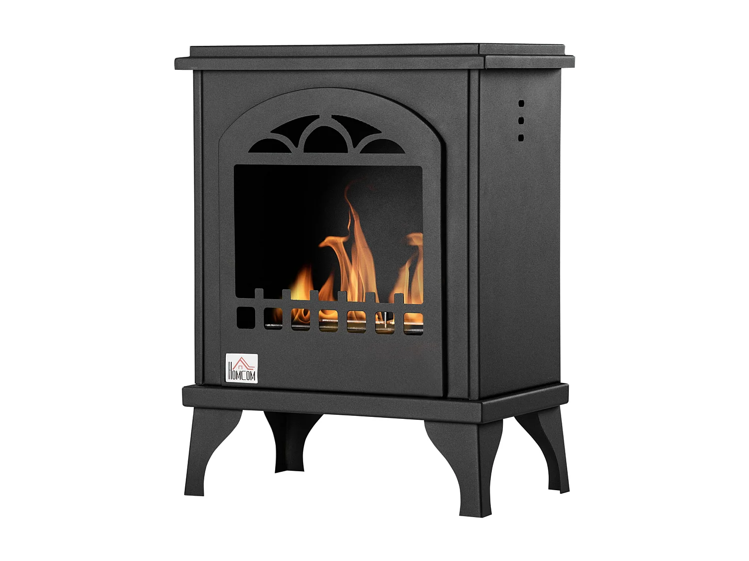 Camino bioetanolo in metallo 3h combustione serbatoio 0.9l nero