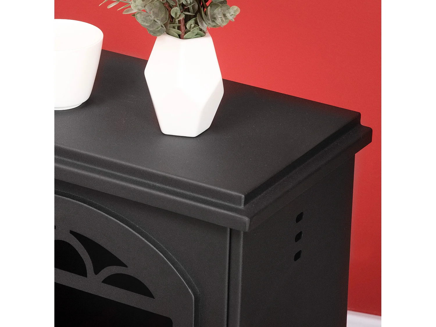 Camino bioetanolo in metallo 3h combustione serbatoio 0.9l nero