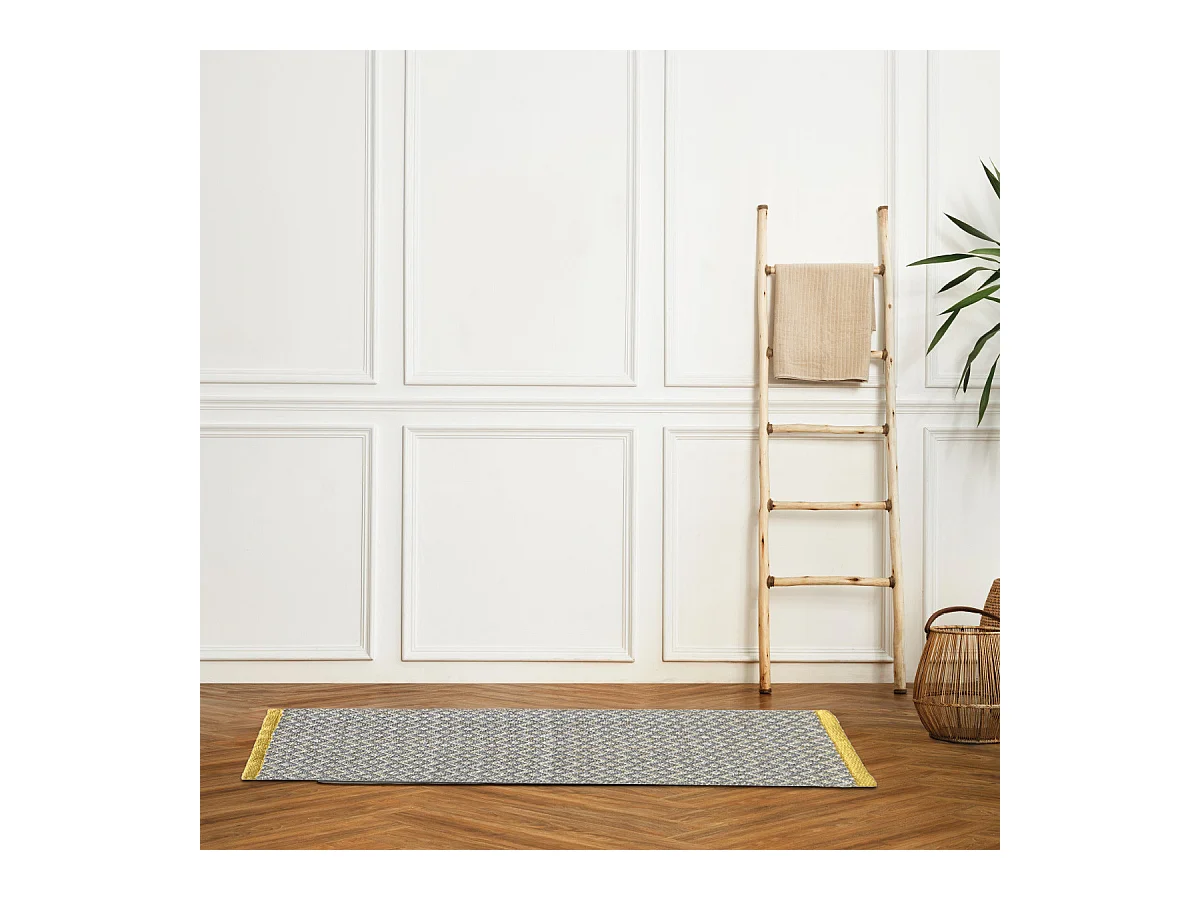 Tapis de bain déco en polyester 50x120cm