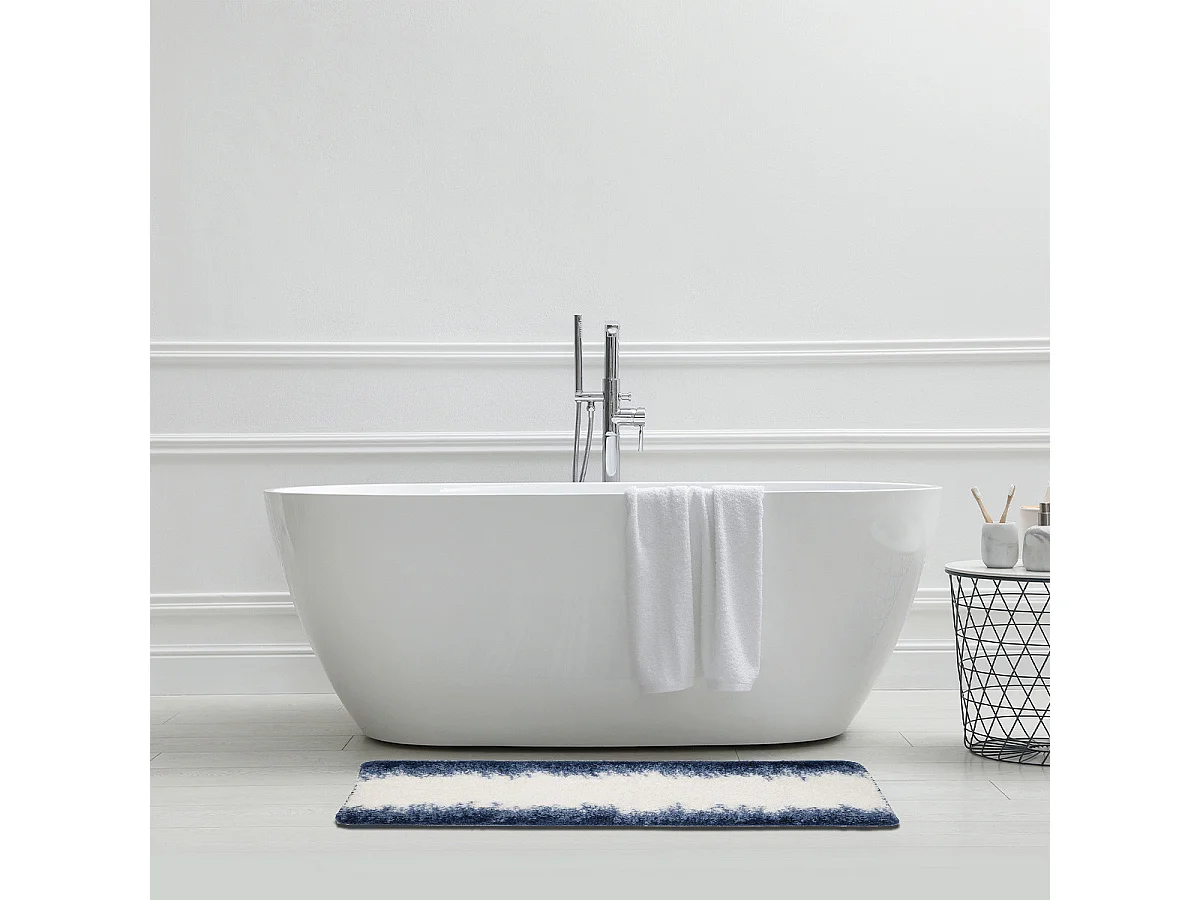 Tapis de bain déco en polyester 60x120cm