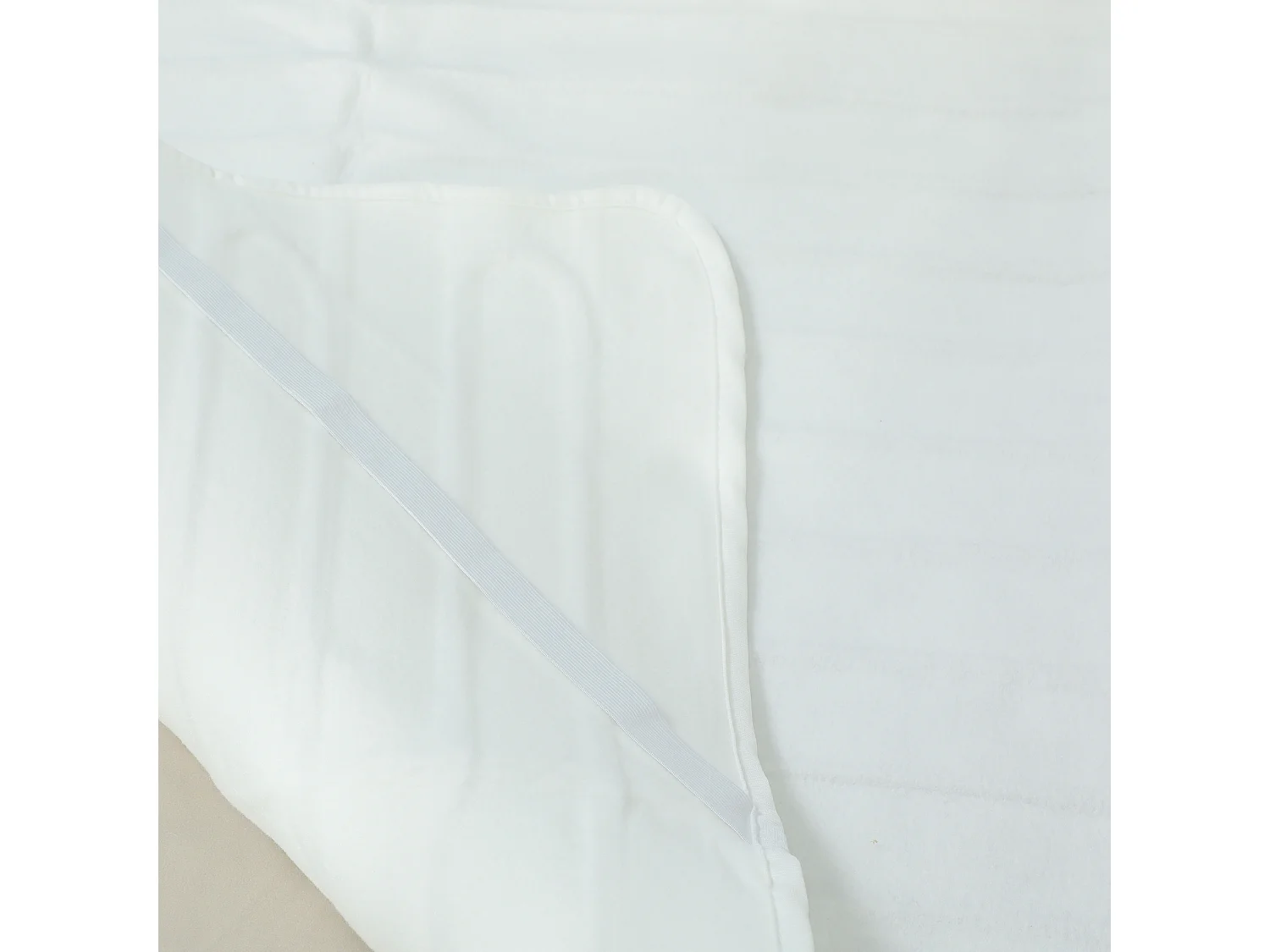 Coperta elettrica 160x140 cm con 5 livelli di calore bianco