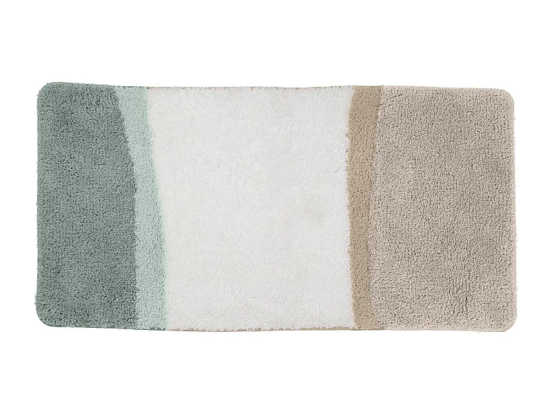 Tapis de bain déco en polyester 60x120cm