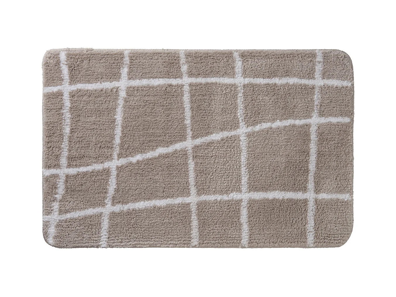 Tapis de bain déco en polyester 50x80cm