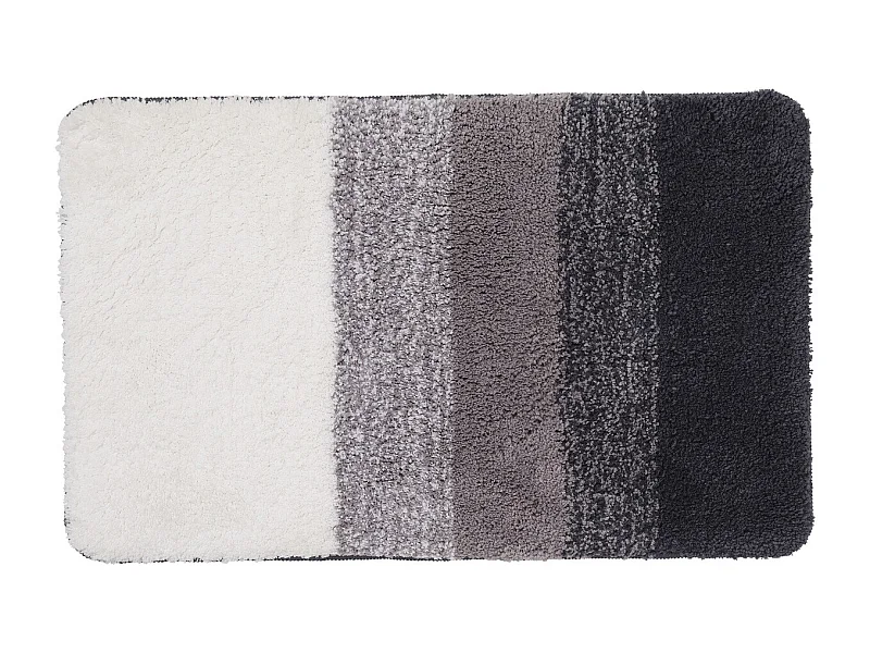 Tapis de bain déco dégradé en polyester 50x80cm