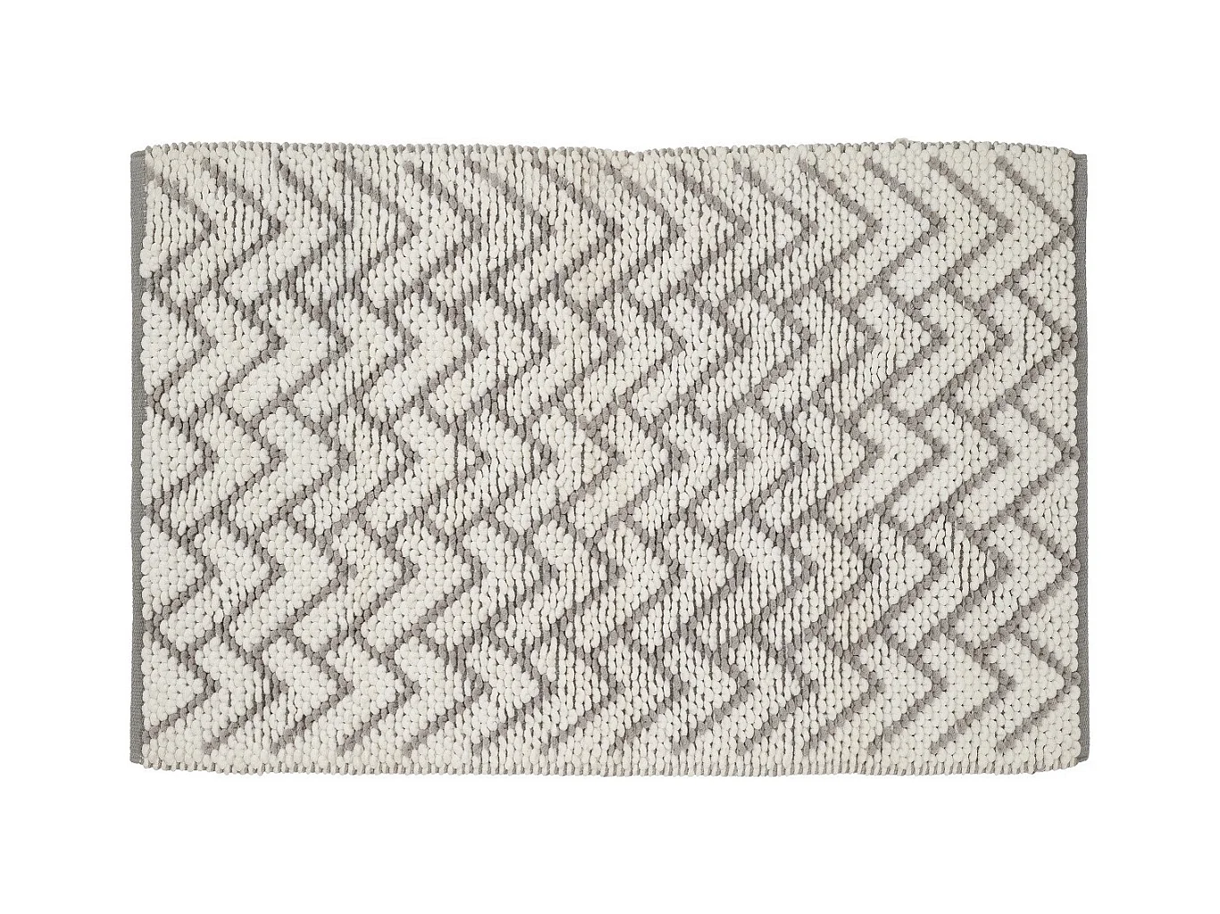 Tapis de bain déco en polycoton 60x120cm