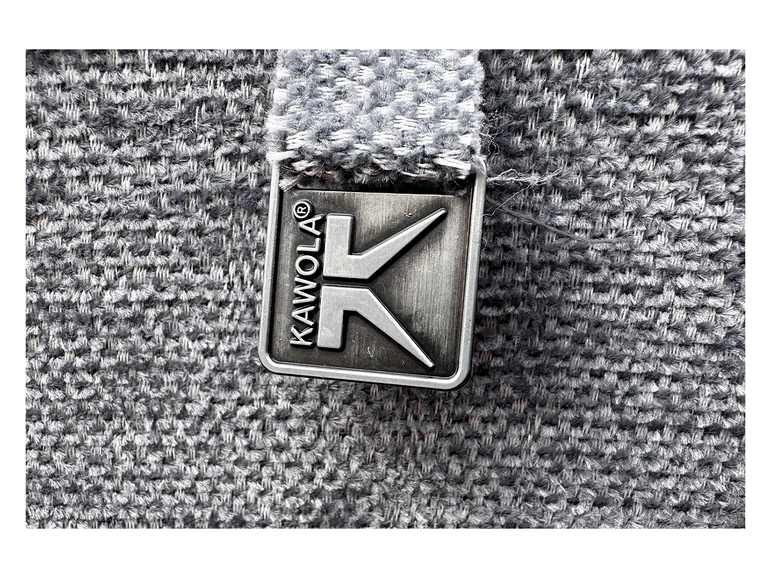 Sofá esquinero - antracita tejido plano - ADRIANA