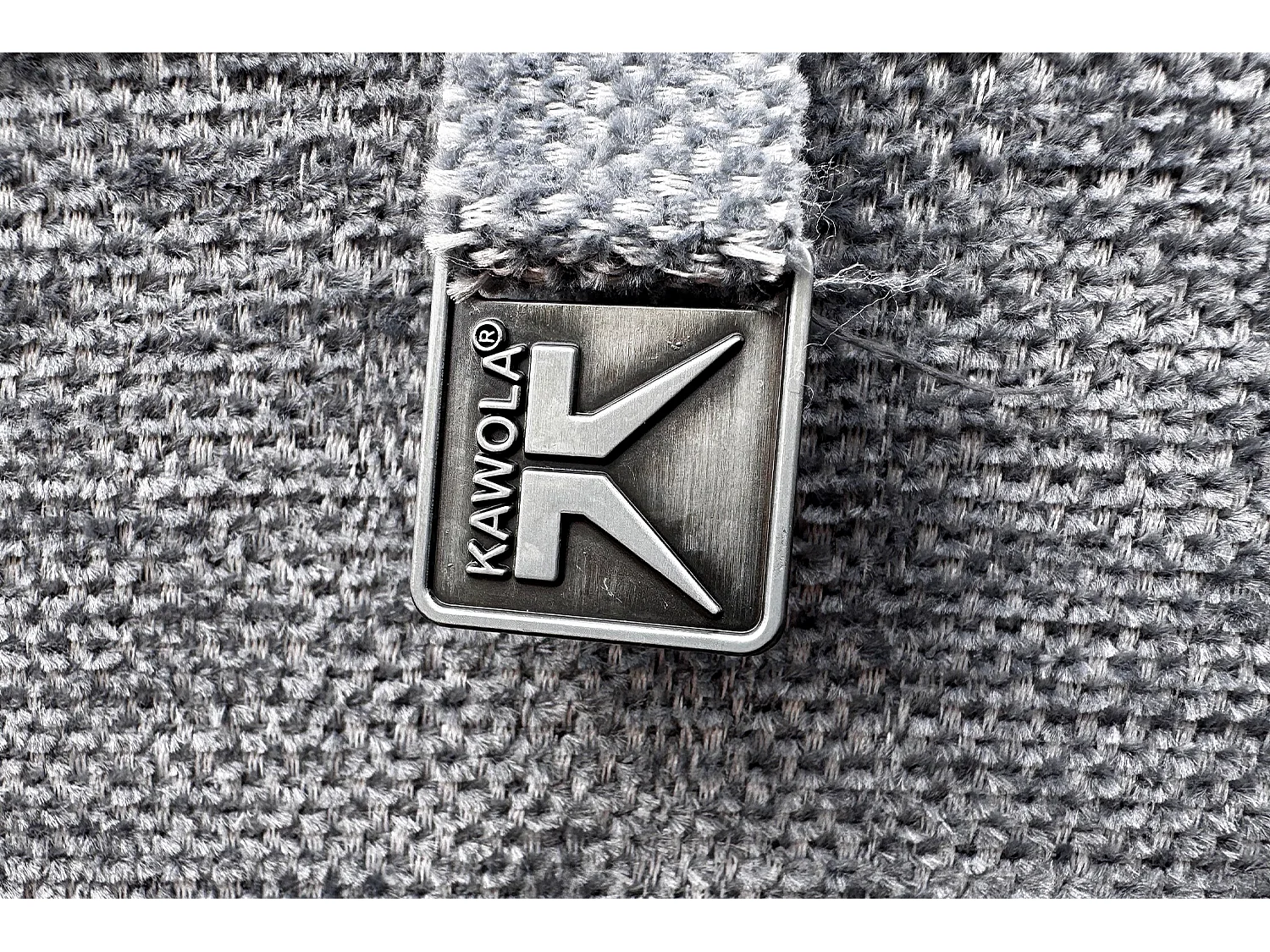 Sofá esquinero - antracita tejido plano - ADRIANA