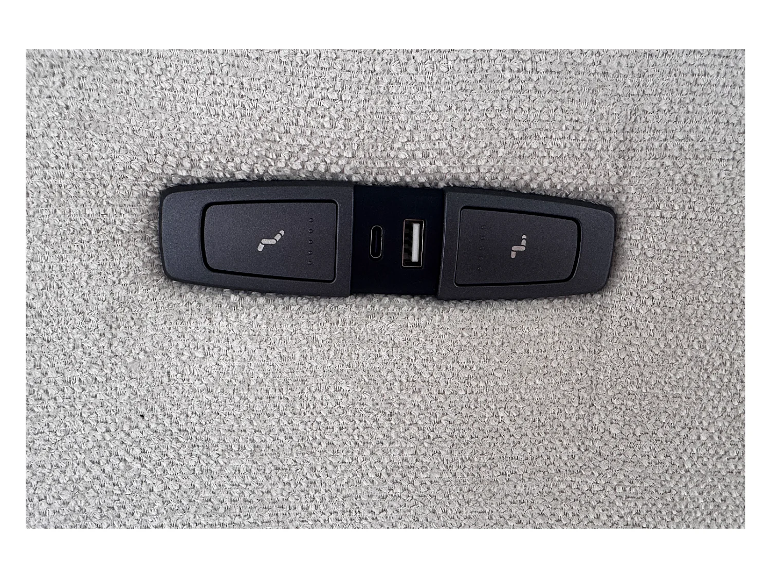 Sofá esquinero - gris claro tejido plano - ADRIANA