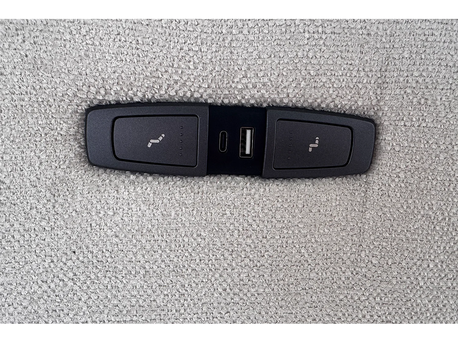 Sofá esquinero - gris claro tejido plano - ADRIANA