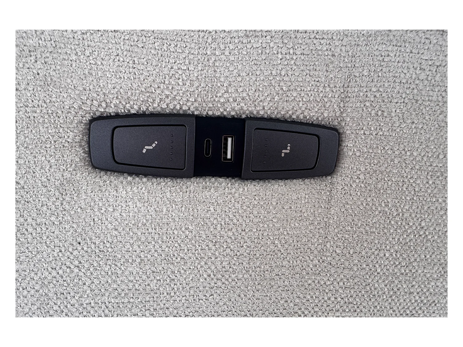 Sofá esquinero - gris claro tejido plano - ADRIANA