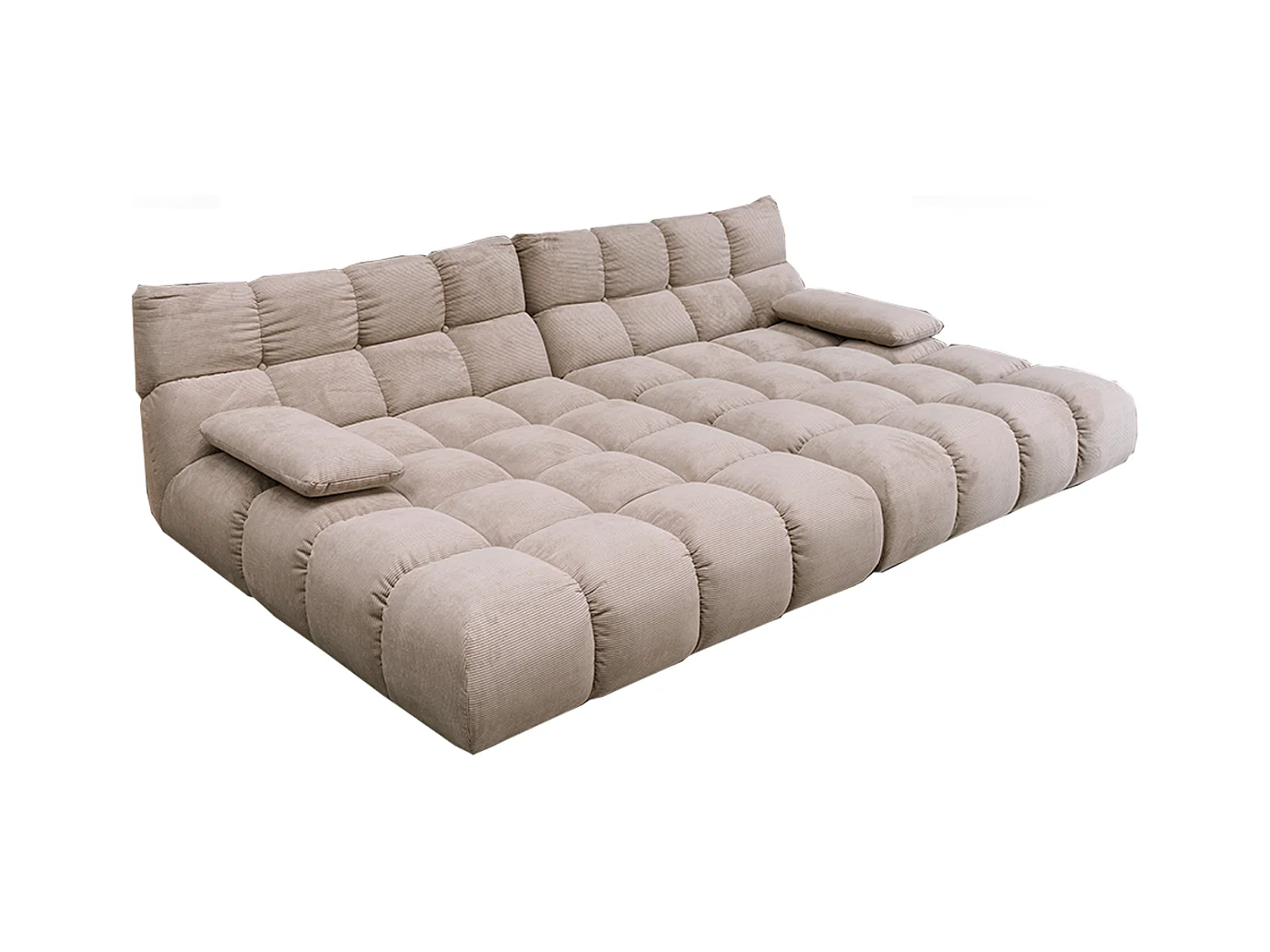 Grote bank - Beige Koord - VIVIEN