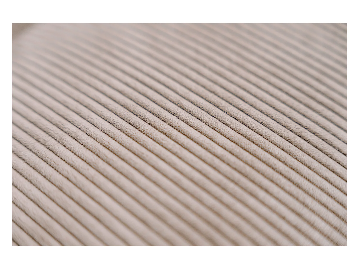 Grote bank - Beige Koord - VIVIEN