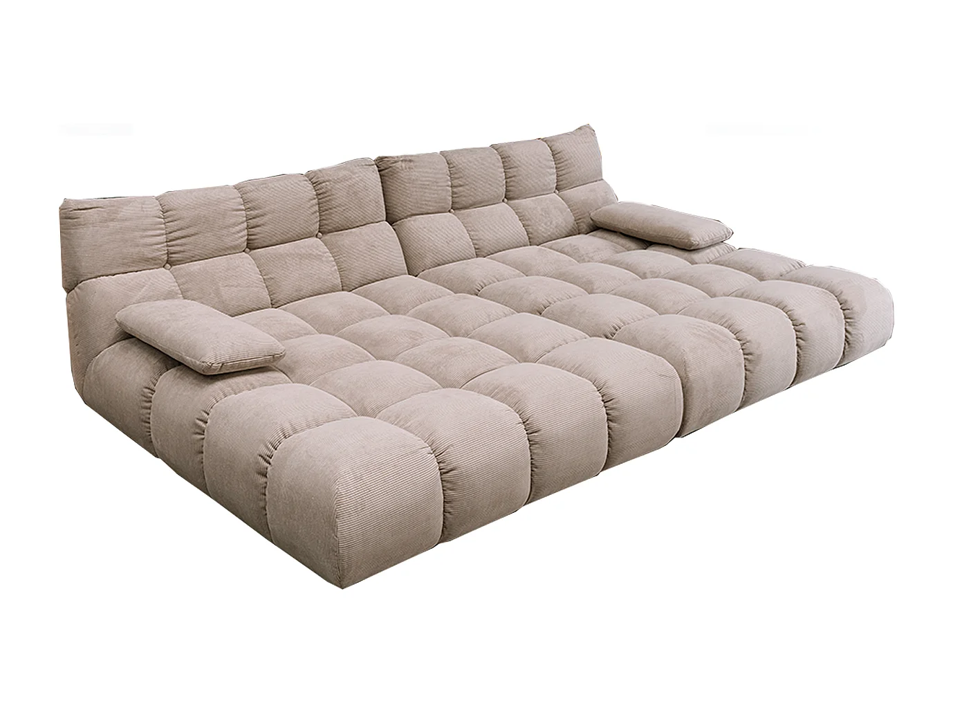 Grote bank - Beige Koord - VIVIEN
