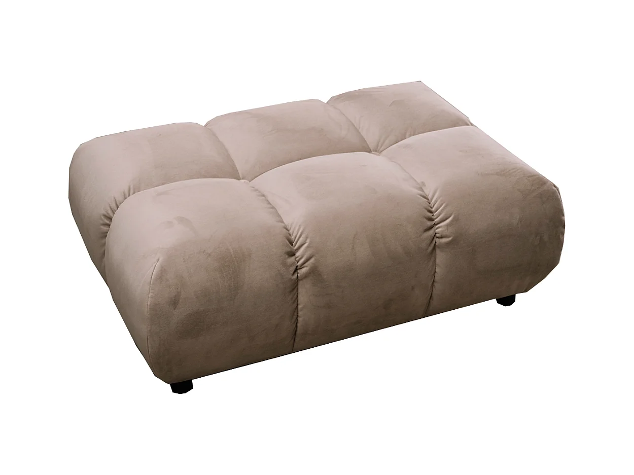 Polsterhocker - Braun Velvet - VIVIEN