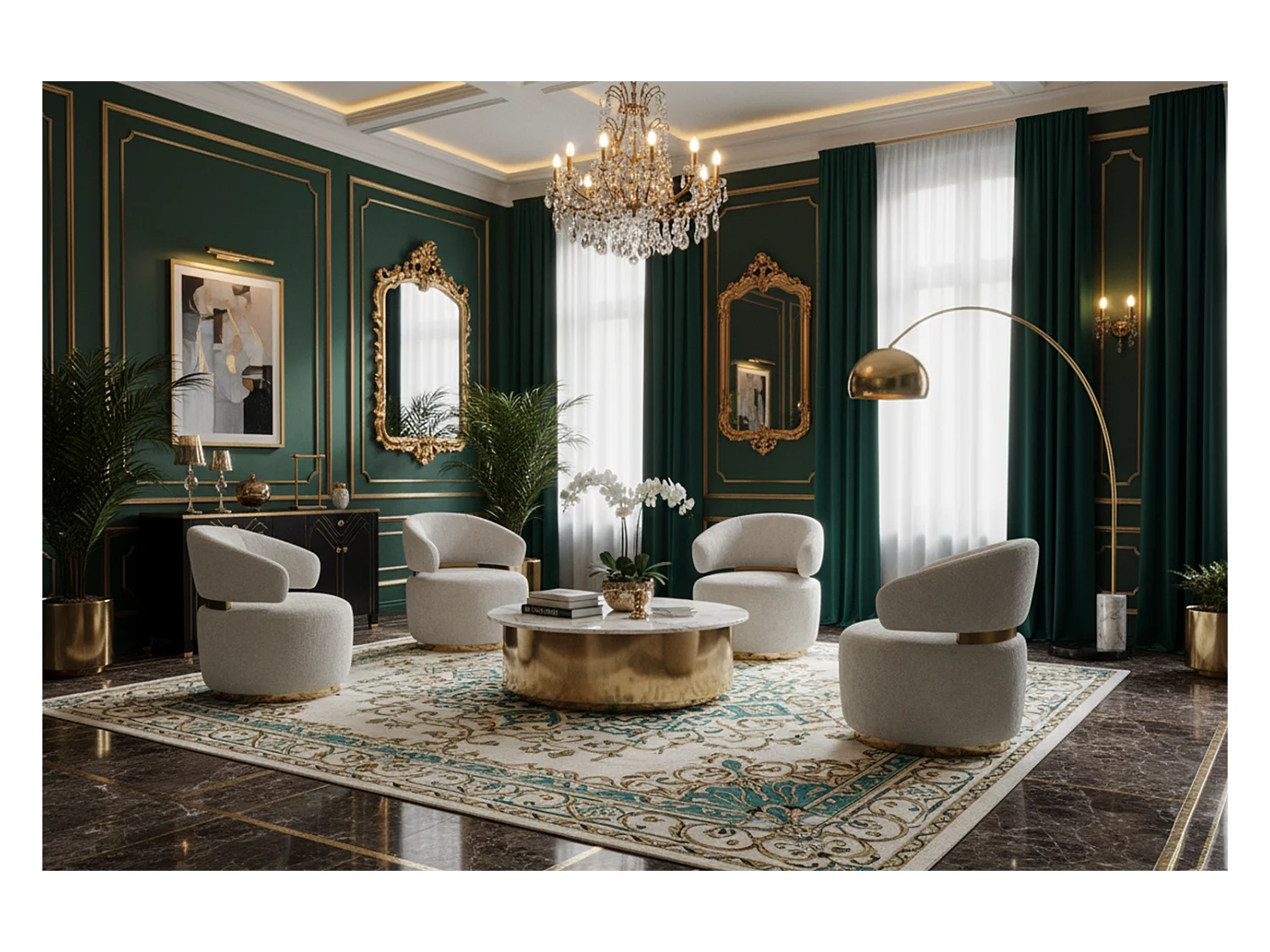 Draaibare fauteuil - Grijs Microvezel - FARA