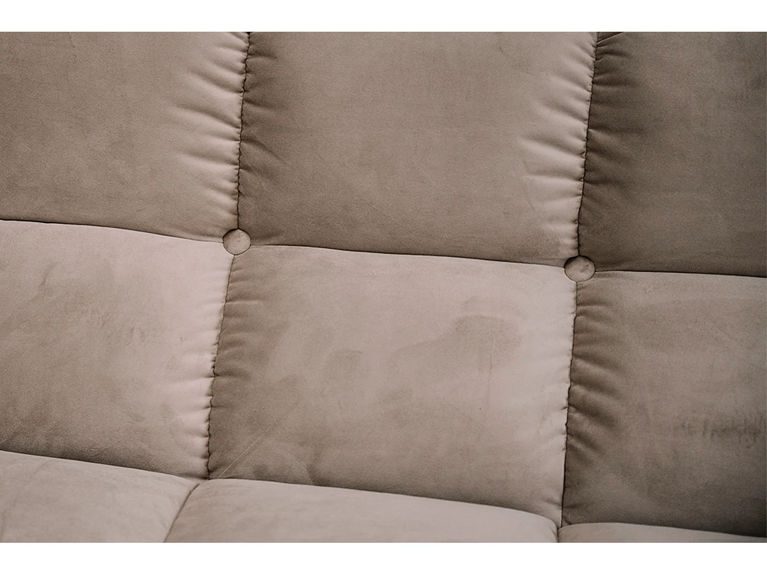 Poltrona girevole - marrone velluto - VIVIEN