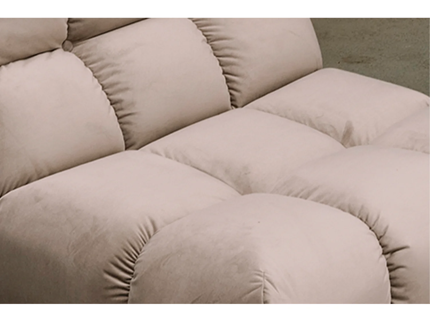 Poltrona girevole - marrone velluto - VIVIEN