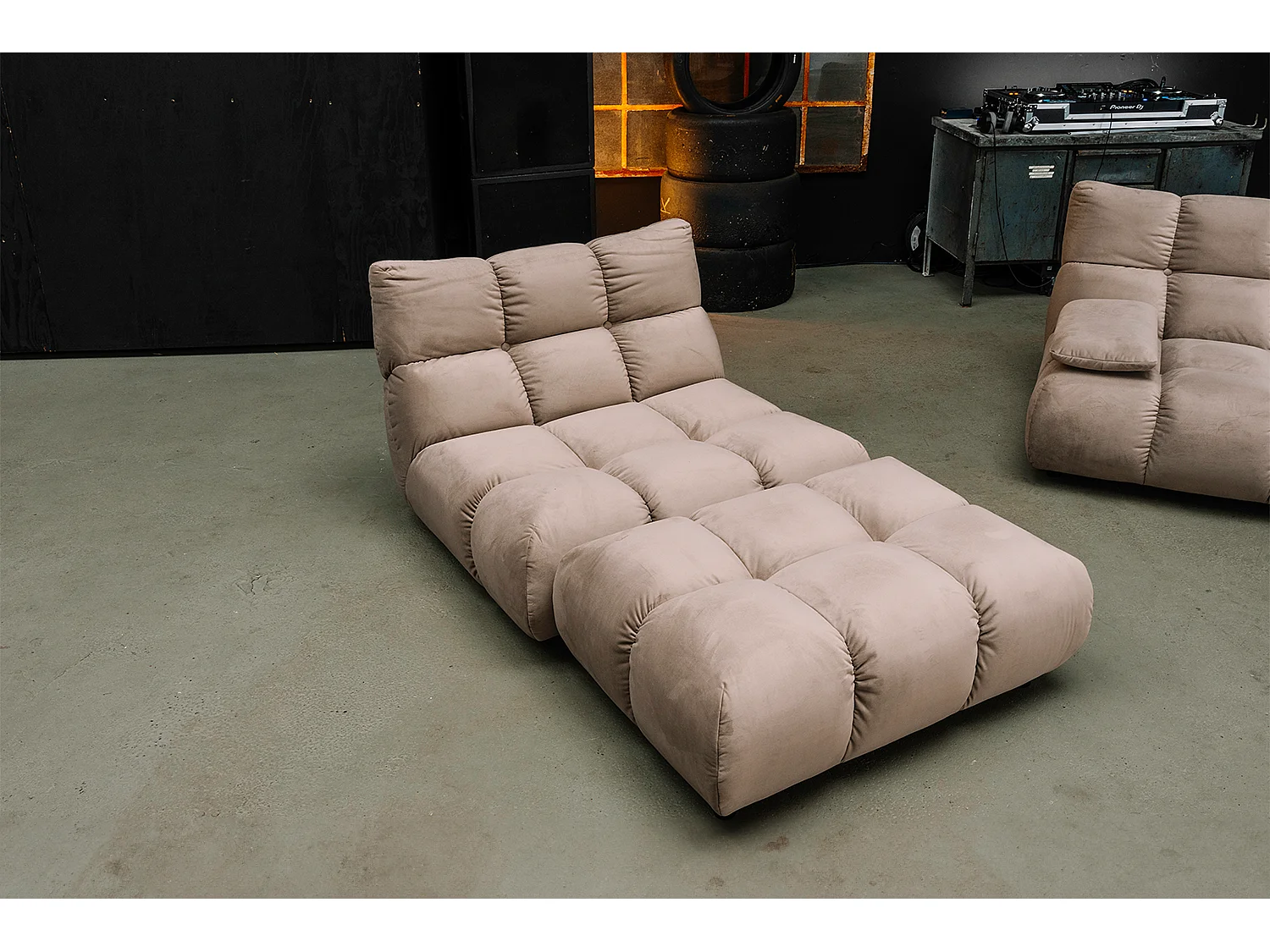 Drehsessel - Braun Velvet - VIVIEN
