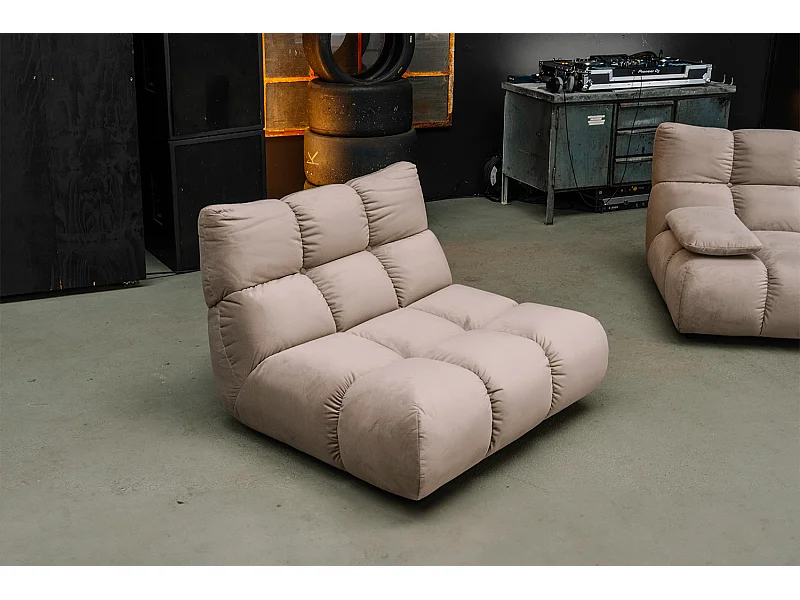 Drehsessel - Braun Velvet - VIVIEN