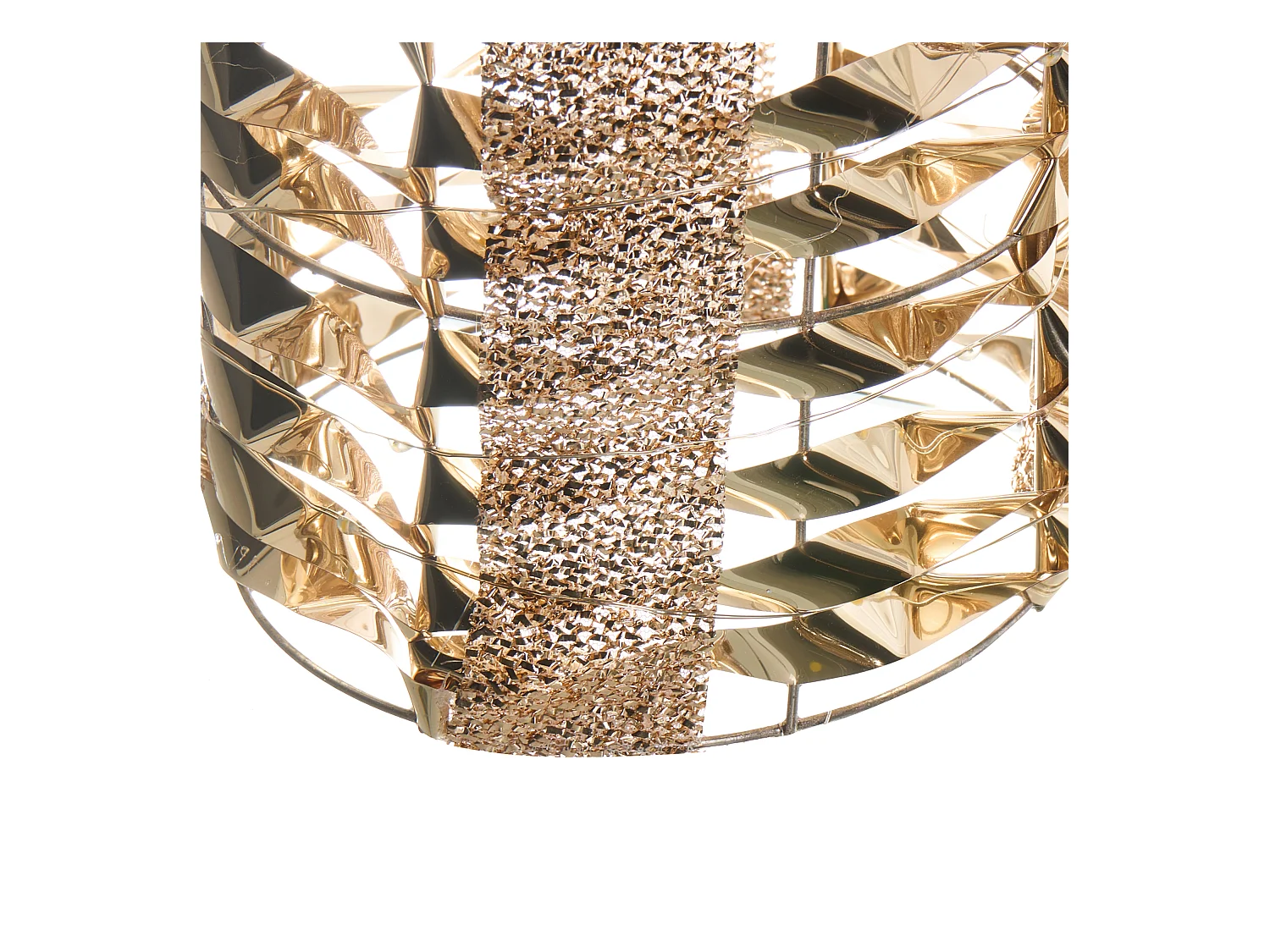 Lot de 3 décorations de Noël LED SLIVSO Cadeaux de Noël 20/25/30 cm Doré