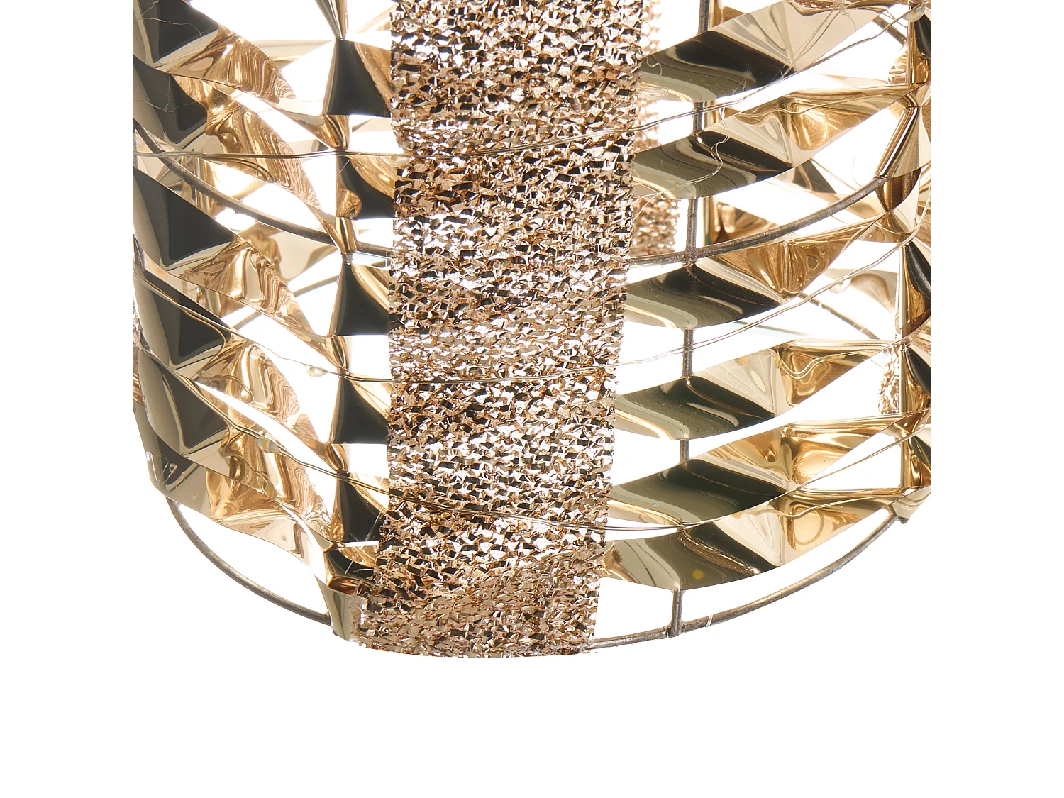 Lot de 3 décorations de Noël LED SLIVSO Cadeaux de Noël 20/25/30 cm Doré