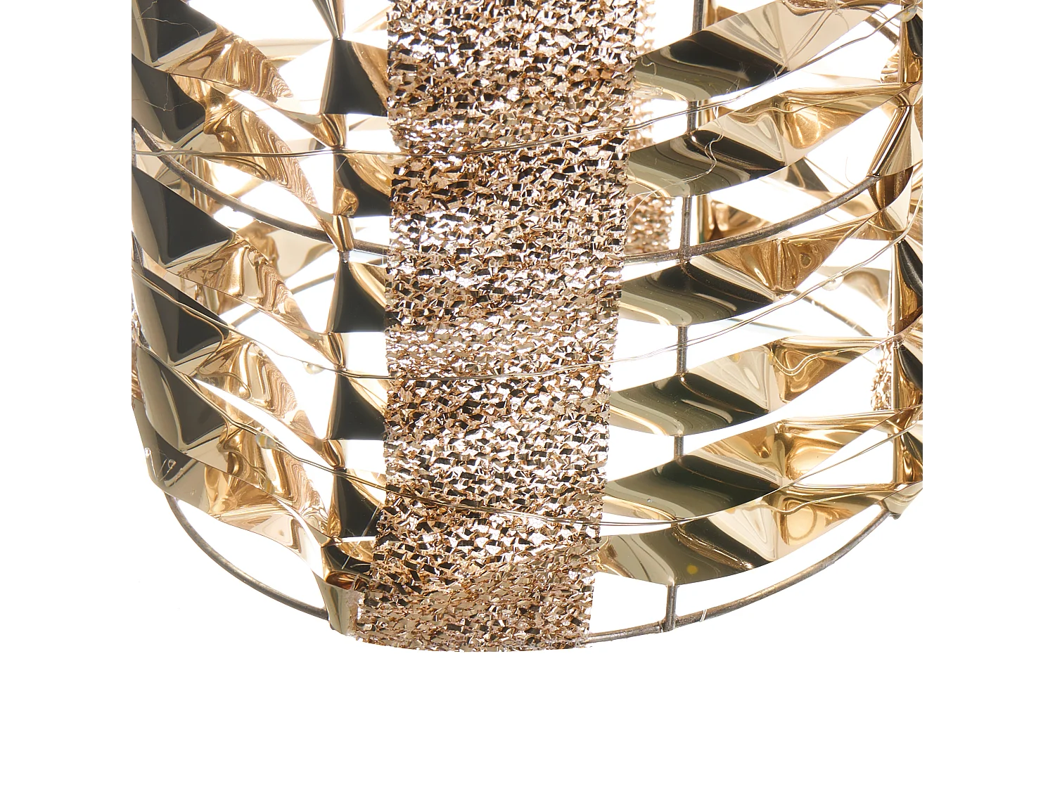 Lot de 3 décorations de Noël LED SLIVSO Cadeaux de Noël 20/25/30 cm Doré