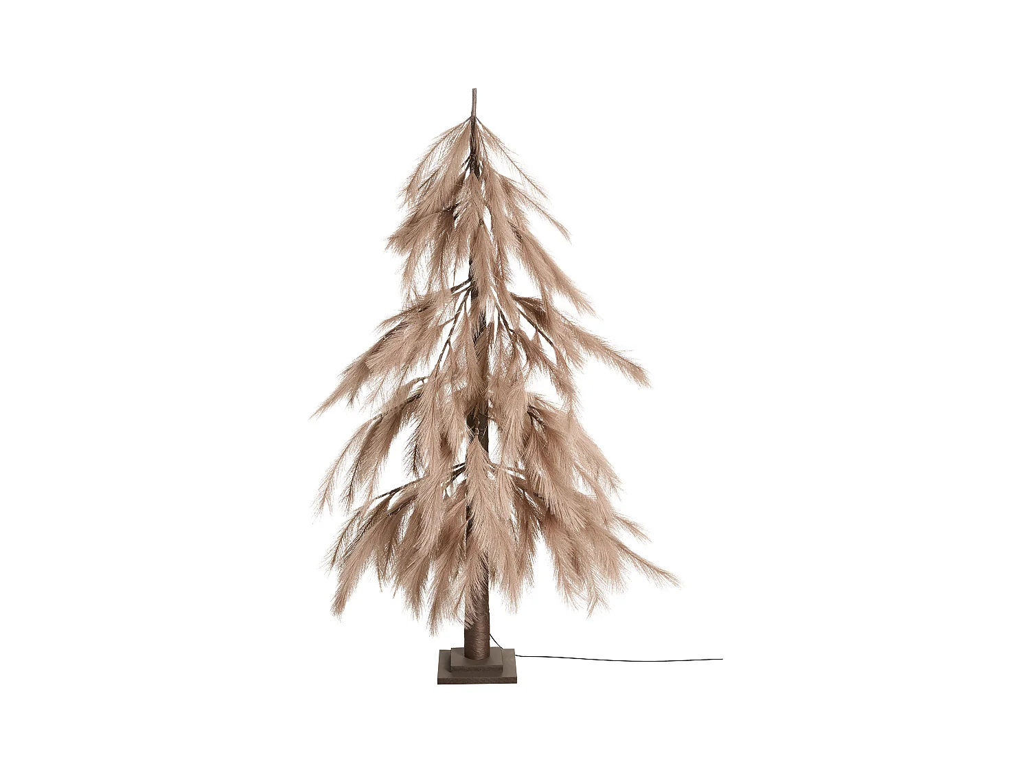 Décoration extérieure LED BIFROST Arbre de Noël 123 cm Beige