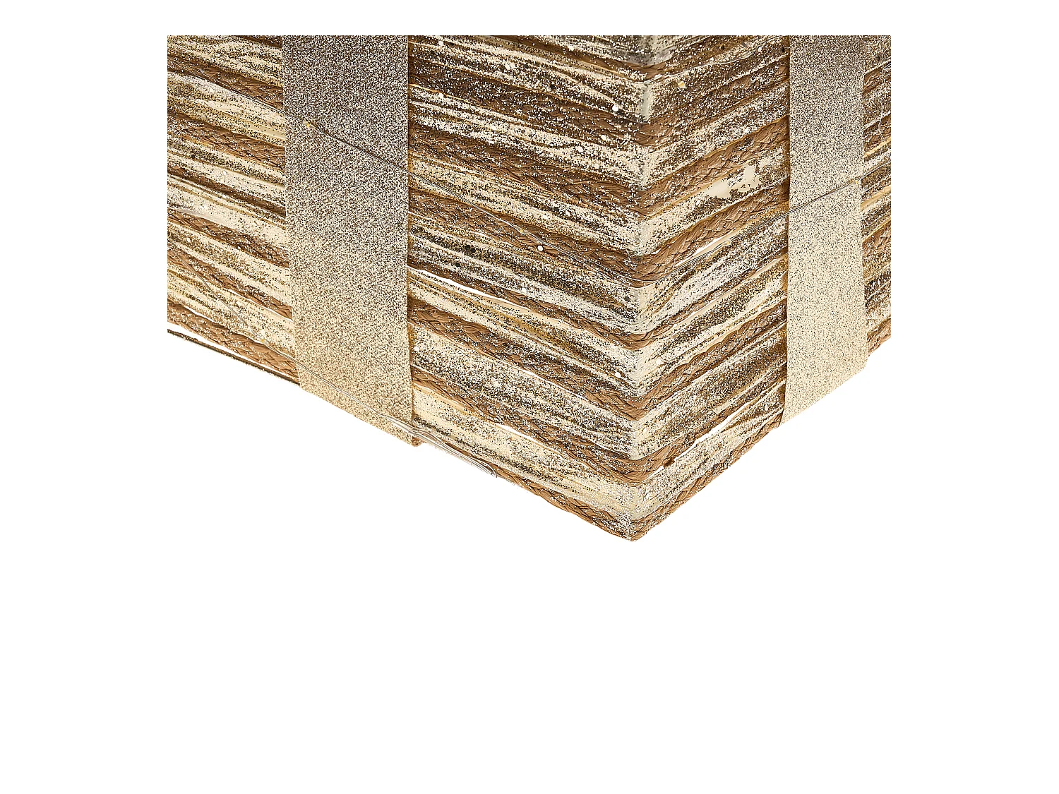 Lot de 3 décorations de Noël LED TOFTE Cadeaux de Noël 20/25/30 cm Doré